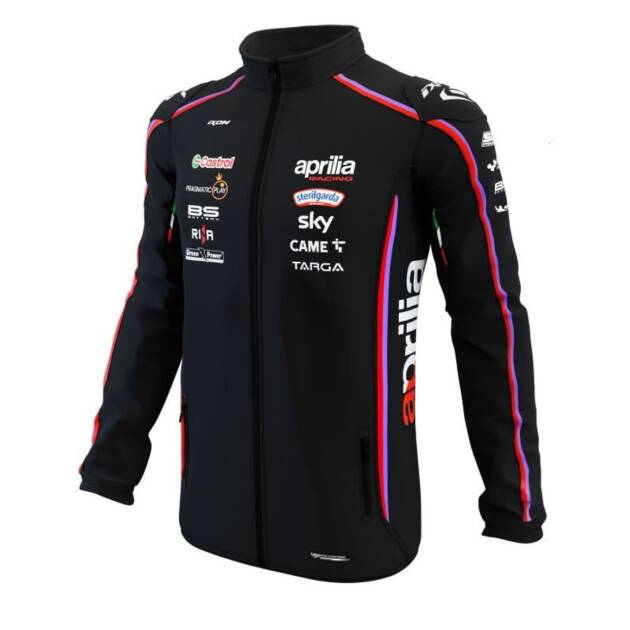 Felpa da Uomo "Aprilia Racing Team Replica" 2025