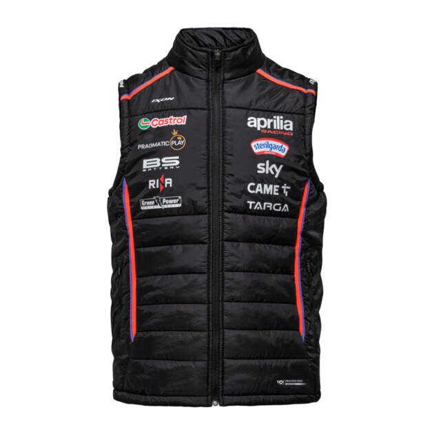 Piumino smanicato da uomo "Aprilia Racing Team Replica" 2025